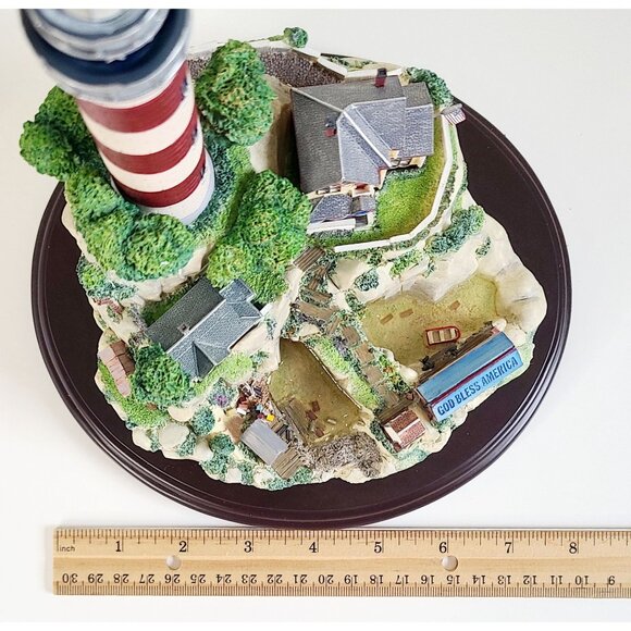 Lenox Light At Independence Point Lighthouse Porcelain Sculpture Figure w/ Box - Picture 12 of 16